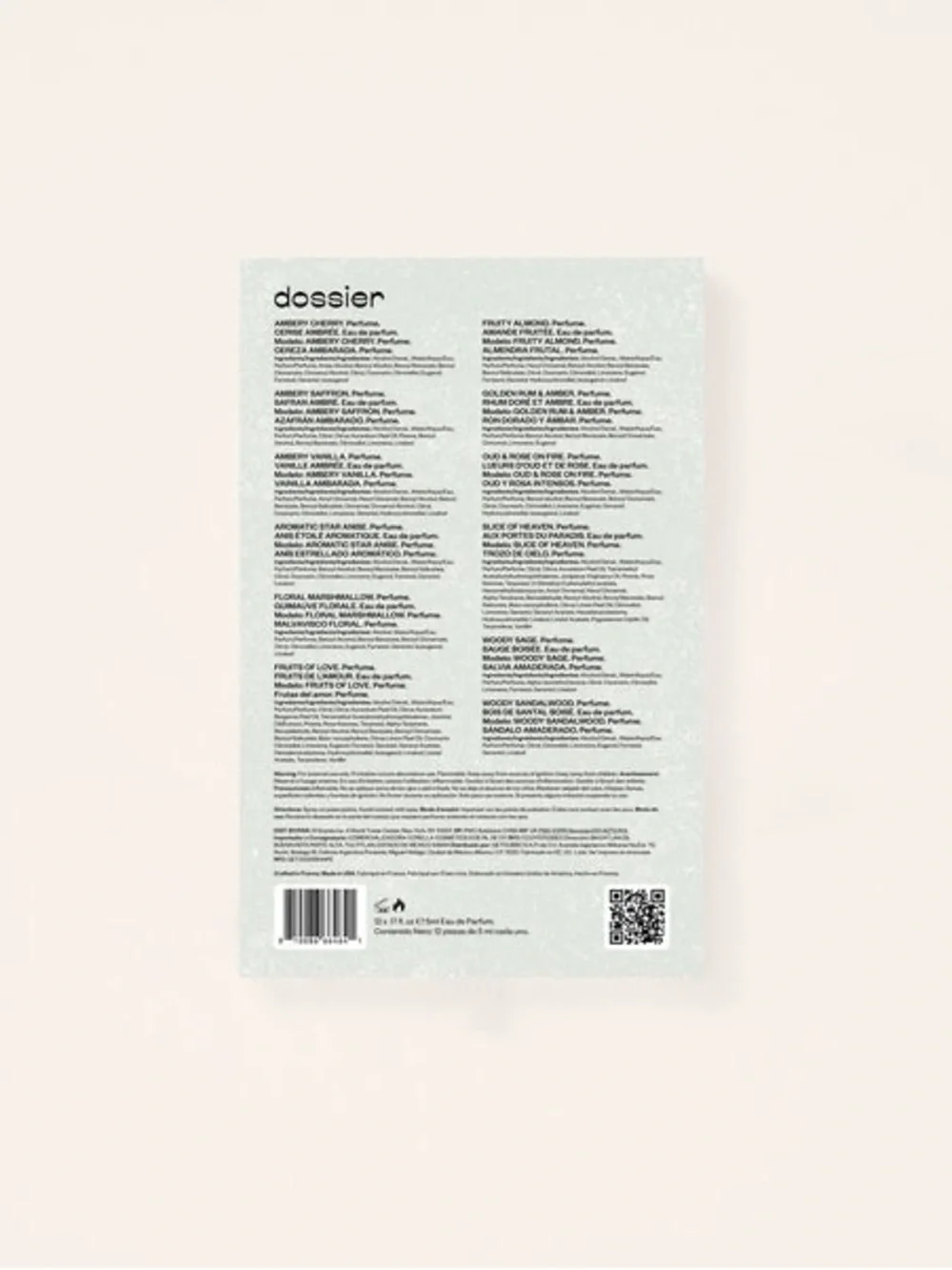 Dossier A Holiday Scent Journey Set